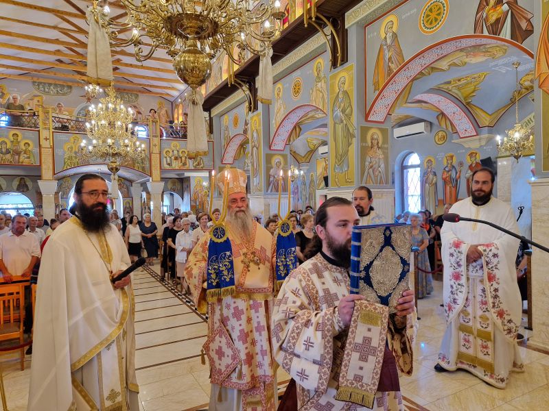 Φωτογραφικό υλικό από την εορτή των Αγίων Αναργύρων του ομώνυμου Ναού (1η Ιουλίου) στη Δράμα.